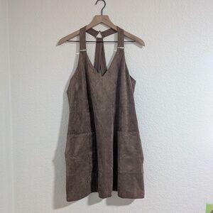 BCBGMAXAZRIA Shift Dress in Light Mocha / S